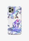 Holo Floral in Blue Phone Case