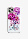 Purple Floral Phone Case