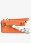 The Luxe Ultimate Wristlet Phone Case in Coral