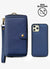 The Luxe Ultimate Wristlet Phone Case in Blue