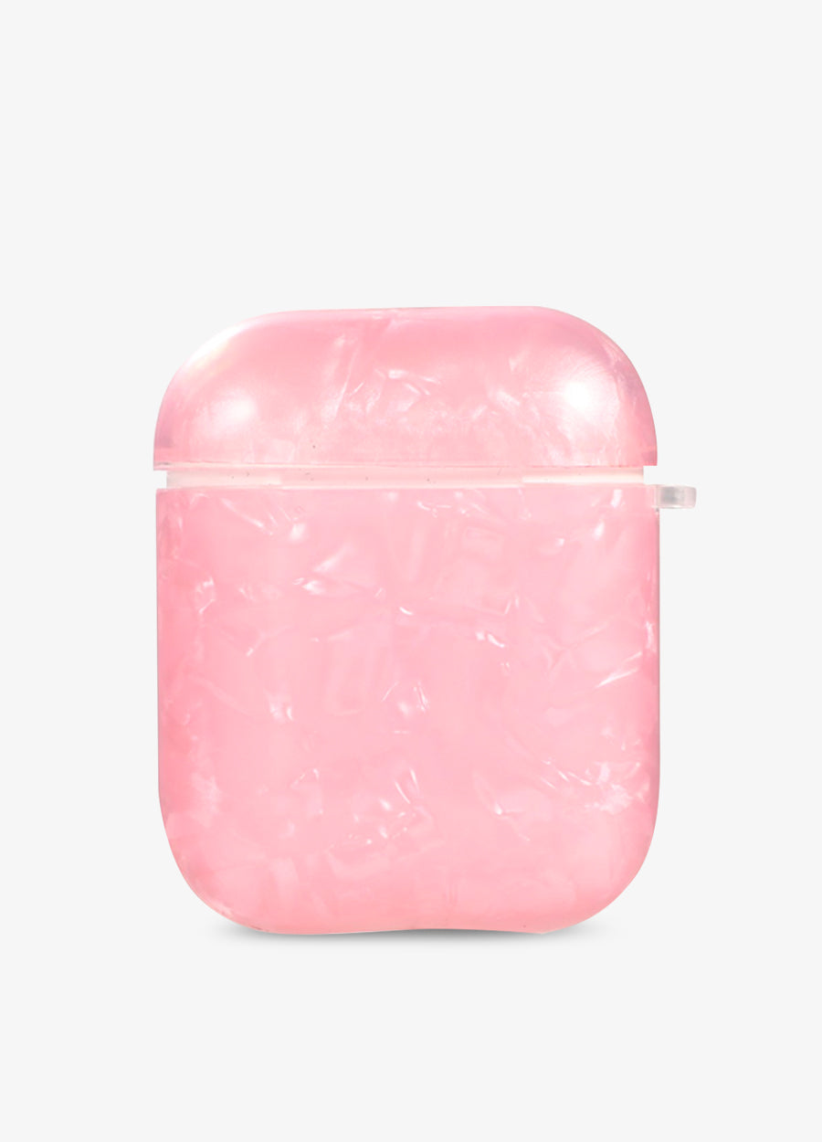 Pink Seashell AirPod Case