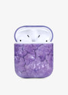 Purple Crystal AirPod Case