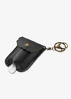 Hand Sanitizer Pocket Keychain in Black