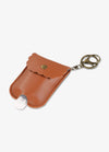 Hand Sanitizer Pocket Keychain in Brown