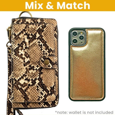 Magnetic Phone Case in Gold