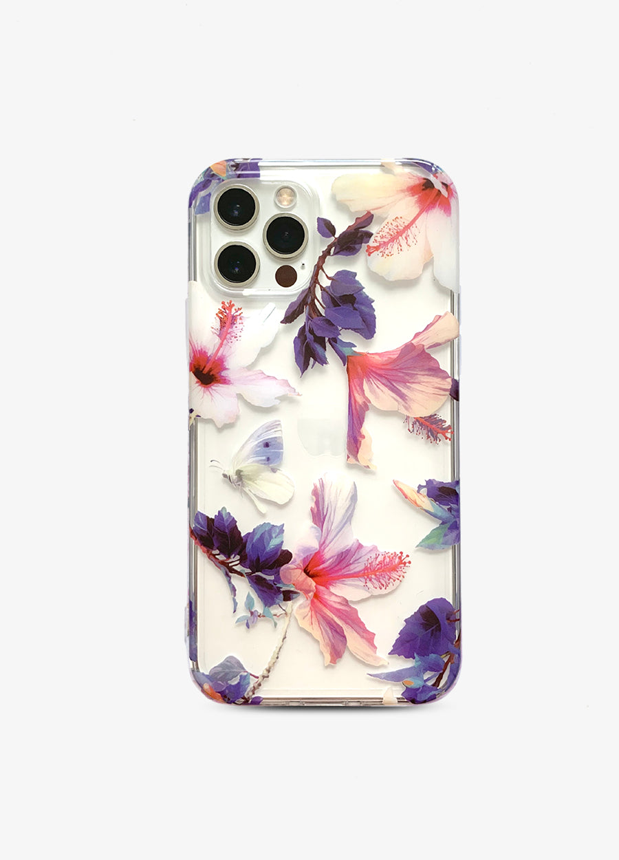 Cartoon Daisy Charm Clear Phone Case - Mahalo Cases