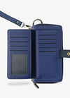 The Luxe Ultimate Wristlet Phone Case in Blue